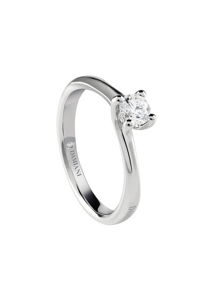 DAMIANI ANILLO ORO BLANCO Y DIAMANTES