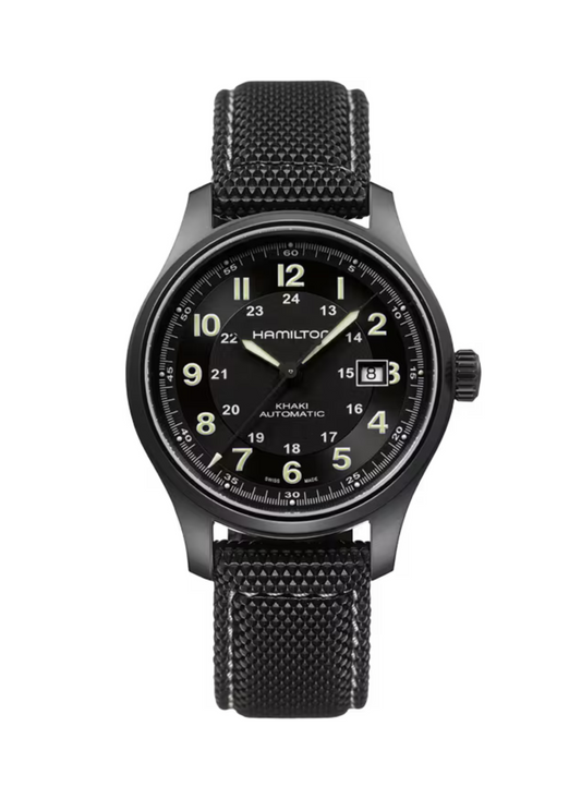 HAMILTON KHAKI FIELD
TITANIUM AUTO