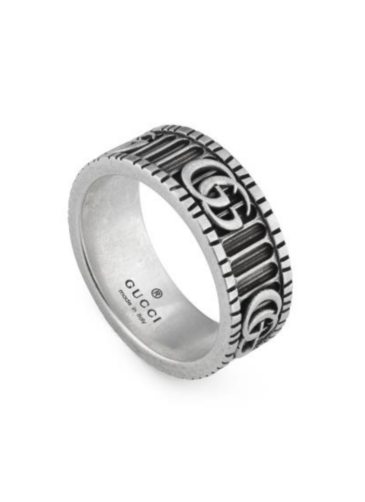 GUCCI ANILLO PLATA
